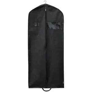 Eco Fabric Travel Dry Cleaning Wedding Dress Dust Cover Gown Garment Suit Bag for Packaging With Logo