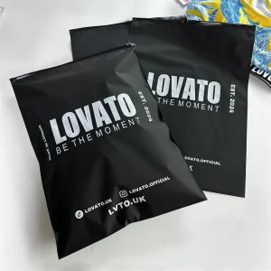 Eco Friendly Black Packaging Bags Custom Logo Printed Zip Lock Plastic Bags for T Shirt Frosted Clothing Zipper Bag