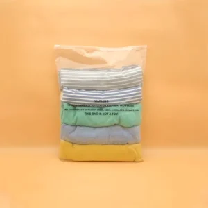 Eco Friendly Custom Factory Price With Your Logo T Shirt Packaging Frosted Zip Lock Plastic Bags For Clothes