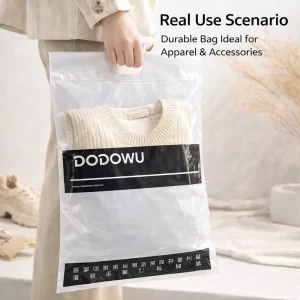 Eco Friendly Custom Packaging for Clothing Durable Poly Mailer with Waterproof Seal Custom Branding Options for Apparel Shipping