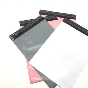Eco Friendly Poly Mailer Custom Thickness Recycle Beige Colors Strong Adhesion Plastic Mailing Bags for Couriers