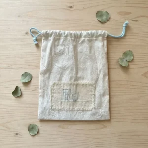 Eco friendly Custom Cotton Dust Drawstring Packaging Shoes Bags with Logo Portable Reusable for Storage Use