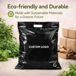 Eco-friendly Custom Packaging Bags for Clothing Waterproof Poly Mailers with Custom Branding for Apparel Shipping