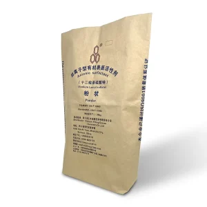 Empty Custom 20kg Paper Laminated Plastic Bag