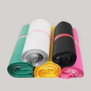 Express Polymailer Recyclable Plastic Shipping Bags Retort Pouches for Clothing Gravure Printing Surface Handling