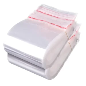 Express Transparent Plastic Packaging Clear Opp Cellophane Self-adhesive Bag for Envelope Document