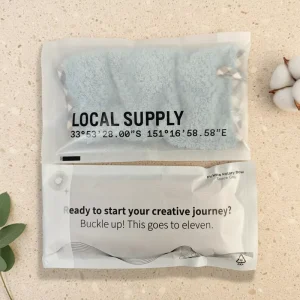 FSC Certified Plastic free Glassine Paper Bags Translucent Apparel Packaging BSCI Factory Bulk Order