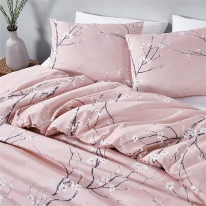 Factory Custom 3pcs Polyester Printed Duvet Cover Bedding Set