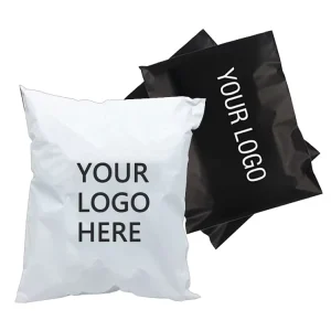 Factory Custom OEM Eco Friendly Biodegradable Waterproof Poly Mailers Mailing Bags Logo For Clothing Socks Shipping Small