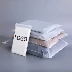 Factory Custom Packaging Recyclable Zipper Plastic Bags for Clothing Shoes Fur with Logo Custom Size Color