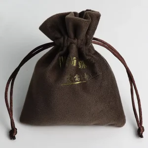 Factory Custom Velvet Dust Bag Small Environmental Protection Rope Jewelry Bag