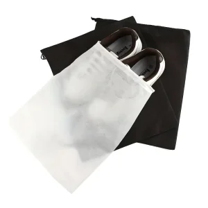 Factory Customized Minimalist Storage Bag Drawstring Bag Non Woven Shoes Bag