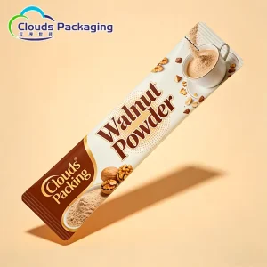 Factory Customized Packaging Printing Small Plastic Bags Sachet Back Side Seal Packaging Bag
