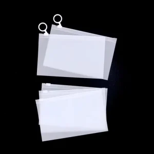Factory Customized Printing Logo Zipper Bag Transparent or Matte Packaging Clothing Pouch Plastic Zipper Bag