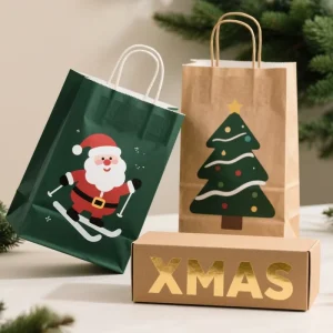 Factory Direct Sales Custom Printed Design Paper Bags Promotional High end Clothing Retail Gift Shopping Gift Bags