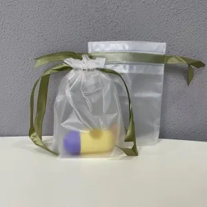 Factory EVA PLA PE Bag Plastic Plastic Bag Logo Frosted Plastic Bag Ribbon Drawstring Plastic Bags for Packaging