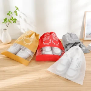 Factory Non Woven Shoe Bags Travel Shoe Storage Bags for Students and Luggage Packing