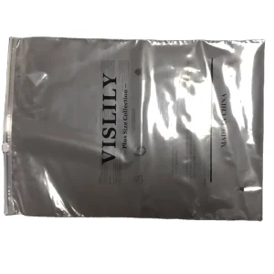 Factory Price Custom Logo Packing T shirt Bags High Quality Zipper Bags With Slide Plastic Zip Lock Bags