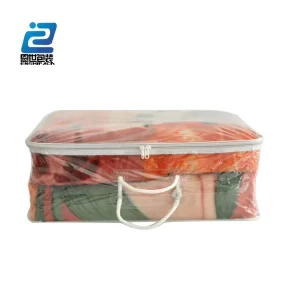 Factory Price PVC Zipper Blanket Packaging Bag PVC Bag for Bedsheet Packing