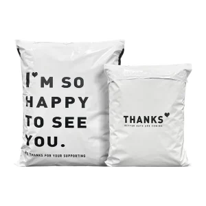 Factory White for Poly Mailer Bag Custom Logo Waterproof Mailing Bags for Shoes Express Couriers Durable