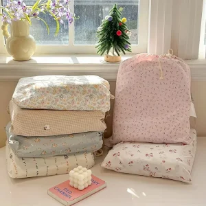 Factory Wholesales Duvet 130gsm Cover Set with Sheet Comforter Covers Pillowcases Floral Print Brushed Home Bedding Set