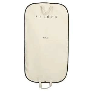 Foldable Non Woven Custom Printed Garment Wedding Dress Bag with Zipper