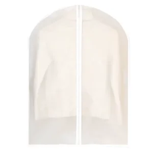 Foldable Peva Garment Bag Personalized Customization Travel Dust Cover for Storage Zipper Suit Protector for Clothes