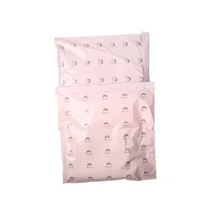 Free Design Custom Logo Printed Transport Shipping Bag Strong Self Adhesive Eco Friendly Plastic Packaging Bag for Gift T-shit