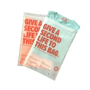 Free Sample Biodegradable Frosted Ziplock Apparel Bags Custom Logo Clothing Packaging Zipper Poly Bag Compostable