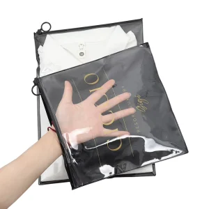 Frosted Clothing Bags Custom Printed Zip Bag Plastic Self Lock Custom Ziplock Bag For Men Women T Shirt Packing