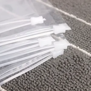 Frosted Plastic Printed Logo Customized T Shirts Clothes Glasses Socks Dress Apparel Garment Poly Mailer EVA CPE Zip Lock Bag