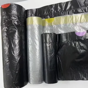 Fully Biodegradable HDPE Large Capacity 20 30 40 55 Gallons Heavy Duty Disposable Industrial Use Silk Screen Printed Bags