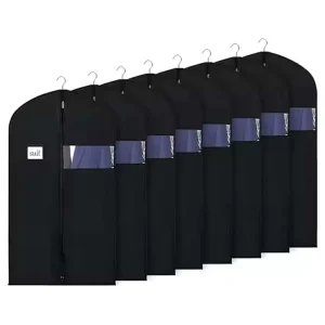 Garment Bag Custom Suit Wedding Dress Cover Luxury High Quality Carry on Packaging Folding Non Woven Garment Bag