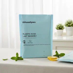 Glassine Paper Bags Custom Printed Self Adhesive Flat Wax Bags 30-100gsm Eco Friendly Packaging for Apparel Clothing