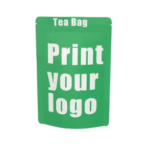 Gravure Printed Glossy Food Grade Recyclable Ecofriendly Stand Pouch Aluminum Foil Mylar Zipper Top Customizable Food Bags