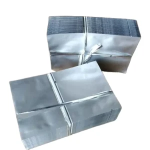 Gravure Printed Side Gusset Bags Heat Seal Laminated Mylar Aluminum Foil Moisture Proof 3 side Sealed Surgical Mask Medicine