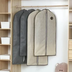 Hanging Clothes Dust Cover Coat Suit Cover Long Non Woven Storage Bag Dust Bag Household Storage Products Coat Dust Cover