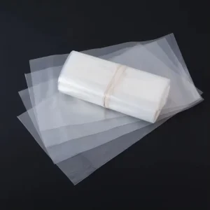 Heat Seal Polyethylene Poly Bags Clear Recyclable Flat Poly Bag for Packing
