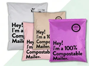 Heavy Duty Compostable Poly Mailers Biodegradable Shipping Bags Custom Logo Eco Friendly Clothes Packaging Envelope