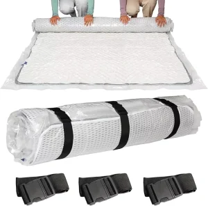 Heavy Duty Queen Mattress Compression Cover for Storage and Bedding Protection