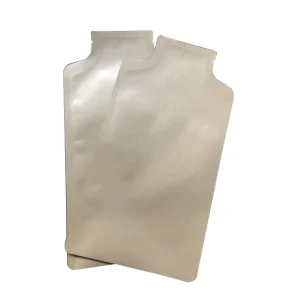 High Quality Bottle Shape Aluminum Foil Lined Kraft Paper Packaging Bags Laminating Kraft Foil Paper Bags