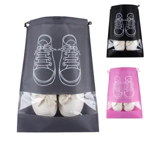 High Quality Custom Cotton Pouch Bag With logo Fabric Cotton Canvas Drawstring Bag for Clothing Shoe Hoodie Packaging