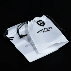 High Quality Environmentally Friendly Frosted Drawstring Bags Plastic Packaging Bags Transparent Plastic Storage Bags