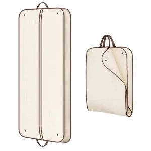 High Quality Fashionable Dustproof Foldable Oxford Wedding Dress Cover Long Garment Bags with Zippers for Customizable Storage
