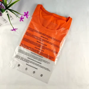 High Quality GRS Certificated Bags Transparent Self Seal Bag Packaging Bags for Clothings