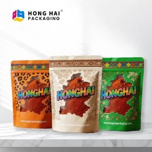 High Quality Laminated Food Bag For Food Packaging Custom Printed With Zipper And Clear Window