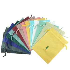 High Quality Packaging Polye Drawstring Bag Waterproof Small Pouch Bag Drawstring