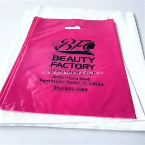 High Quality Plastic Gift Bags Packaging Custom Logo Printed Plastic Bag Packaging