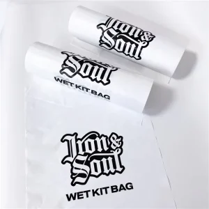 High Quality Plastic Packaging Bag Connected Bags in Roll Custom logo Printing Packaging Plastic Wet Kit Bag