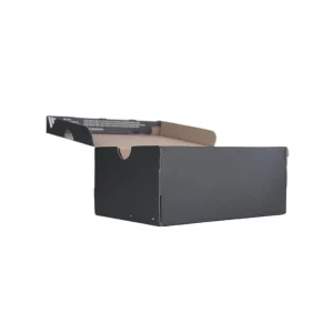 High Quality Shoe Box Packaging Paper Custom Simple Shoe Box Design Red and Black Packaging